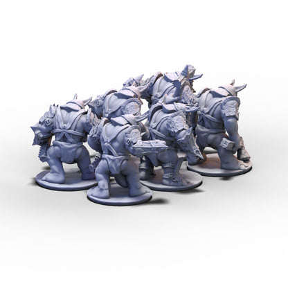 Morghei | Armoured Trolls Unit 1 | 10mm/15mm