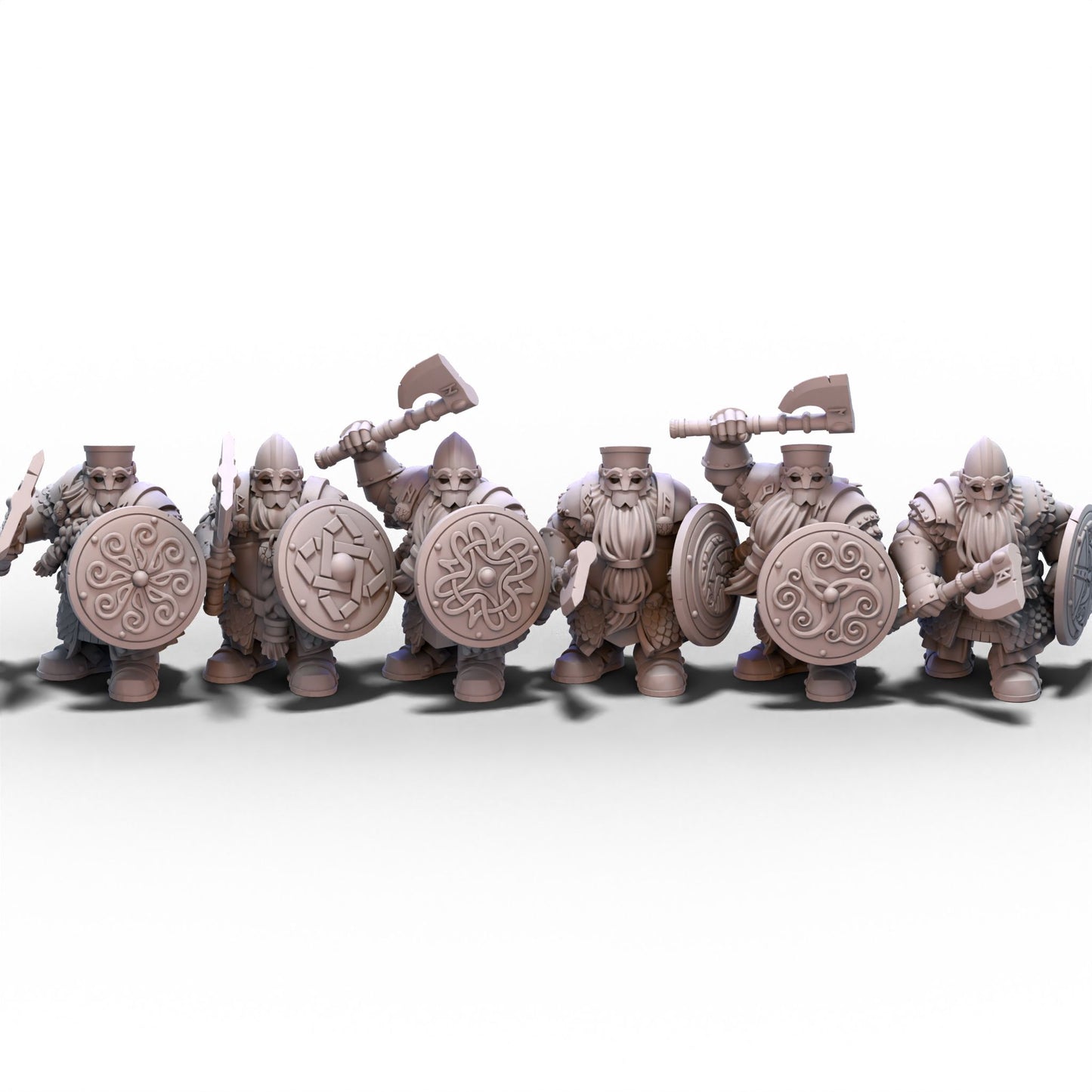 Sons of Ymir | Dwarf Huscarls | 28mm/32mm