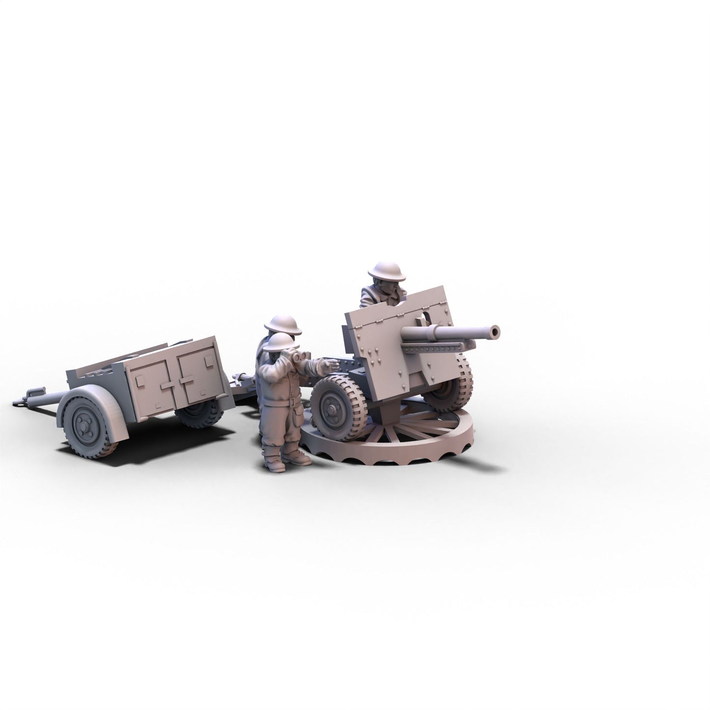 Great Britain | 25-pdr Field Gun | 15mm/28mm miniatures