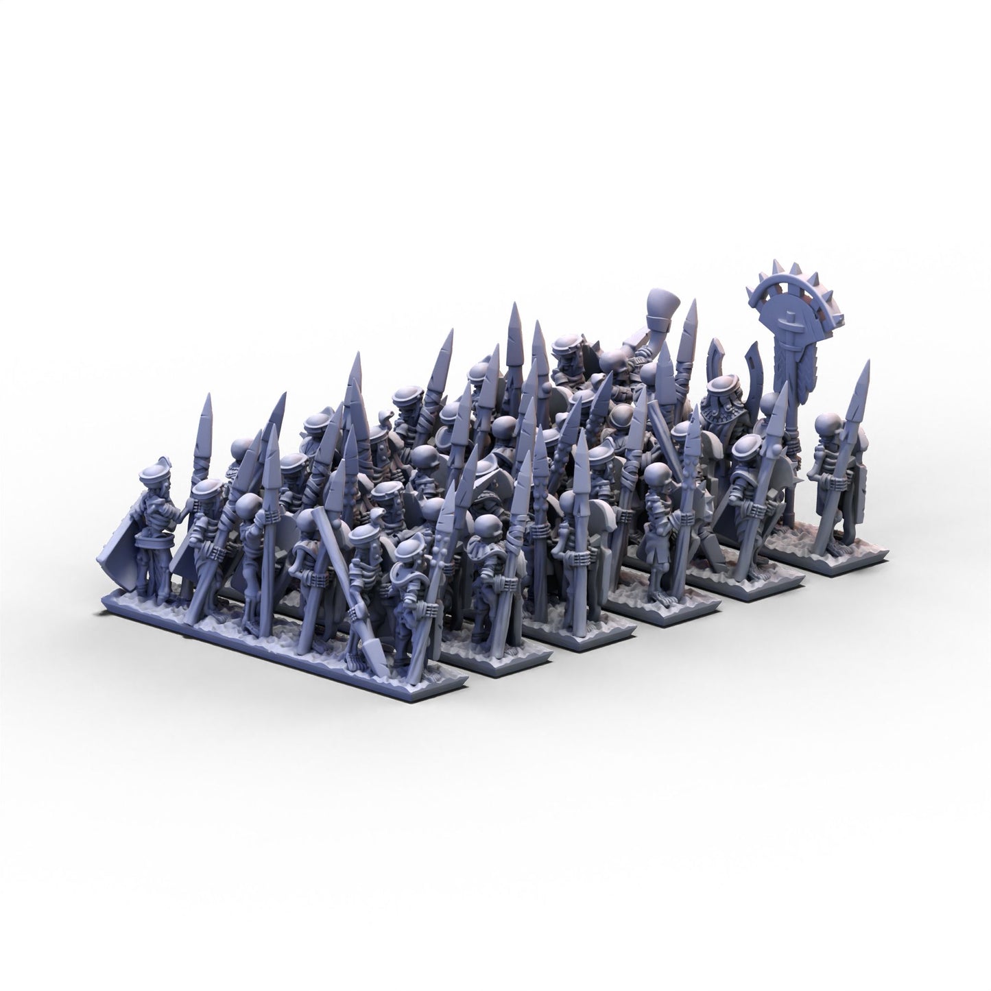 King of Sands | Skeletons (Spears) Unit 2 | 10mm/15mm