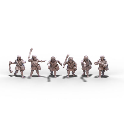 Greece | Greek Psiloi (Sling) | 15mm/28mm miniatures