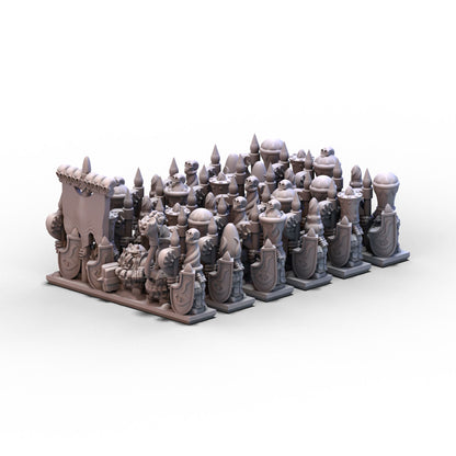 Magma Dwarves | Warmaster Starter Army | 10mm/15mm