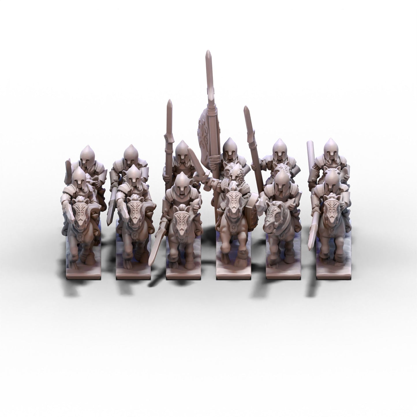 White Tree Kingdom | White Tree Knights Unit 2 | 10mm/15mm