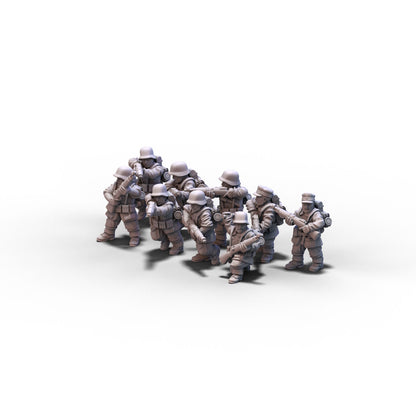 Germany | Riflemen (EIF) | 15mm/28mm miniatures