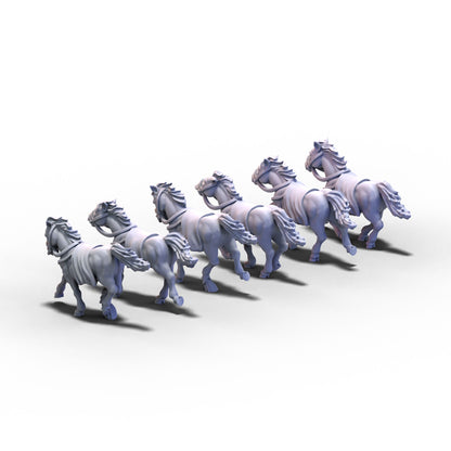 Greece | Greek Horses | 15mm/28mm miniatures