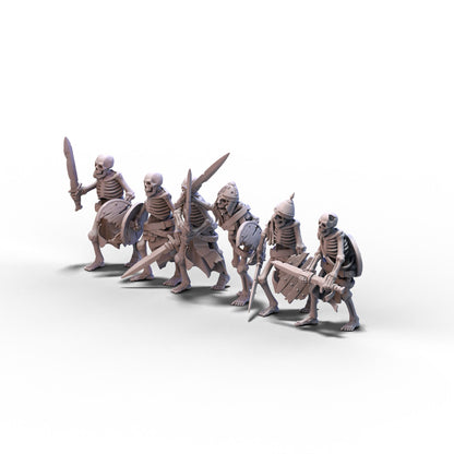 Transilvanya | Skeleton Warriors with Swords | 28mm/32mm