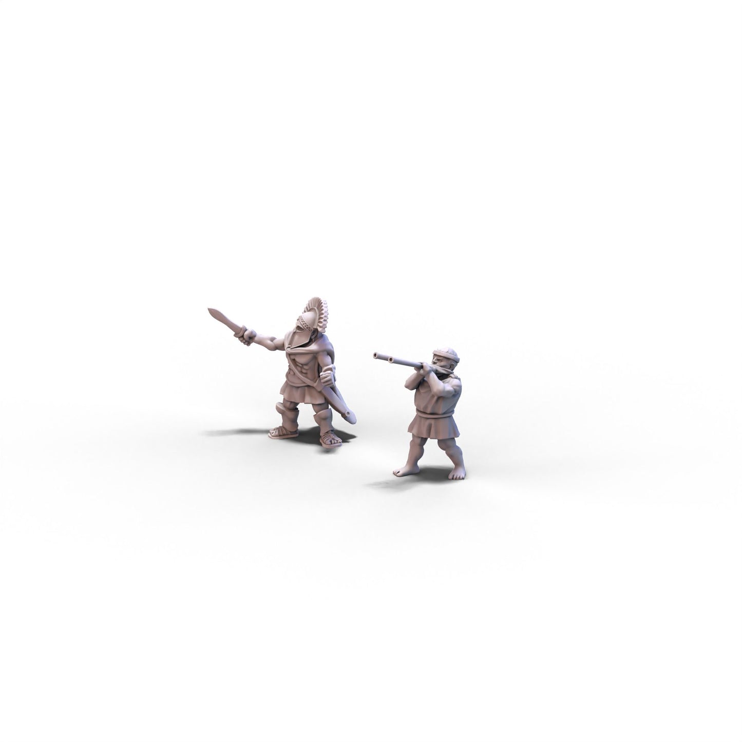 Sparta | Infantry Command Group 2 | 15mm/28mm miniatures