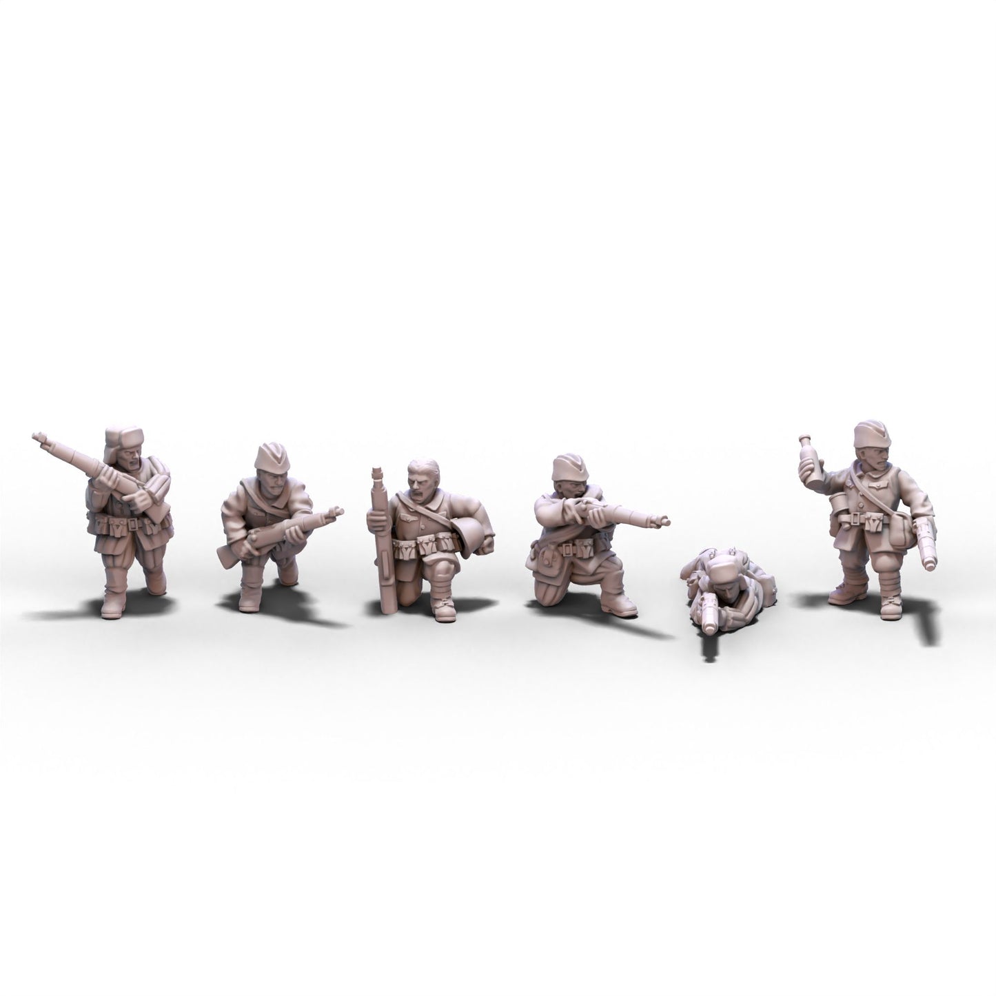 Russia | Riflemen (Alternative Version) | 15mm/28mm miniatures