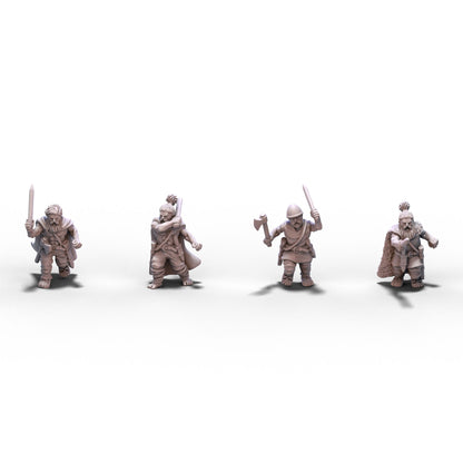 Germanic Tribes | Germanic Warriors (Sword) | 15mm/28mm miniatures