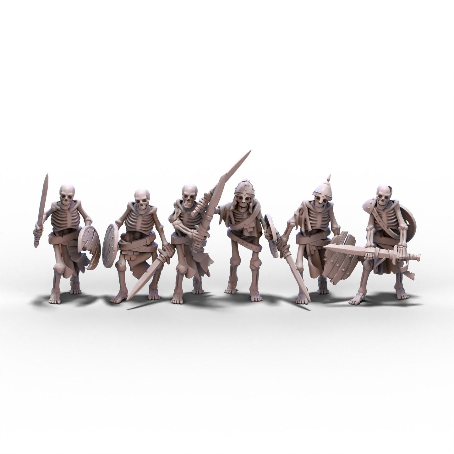 Transilvanya | Skeleton Warriors with Swords | 28mm/32mm