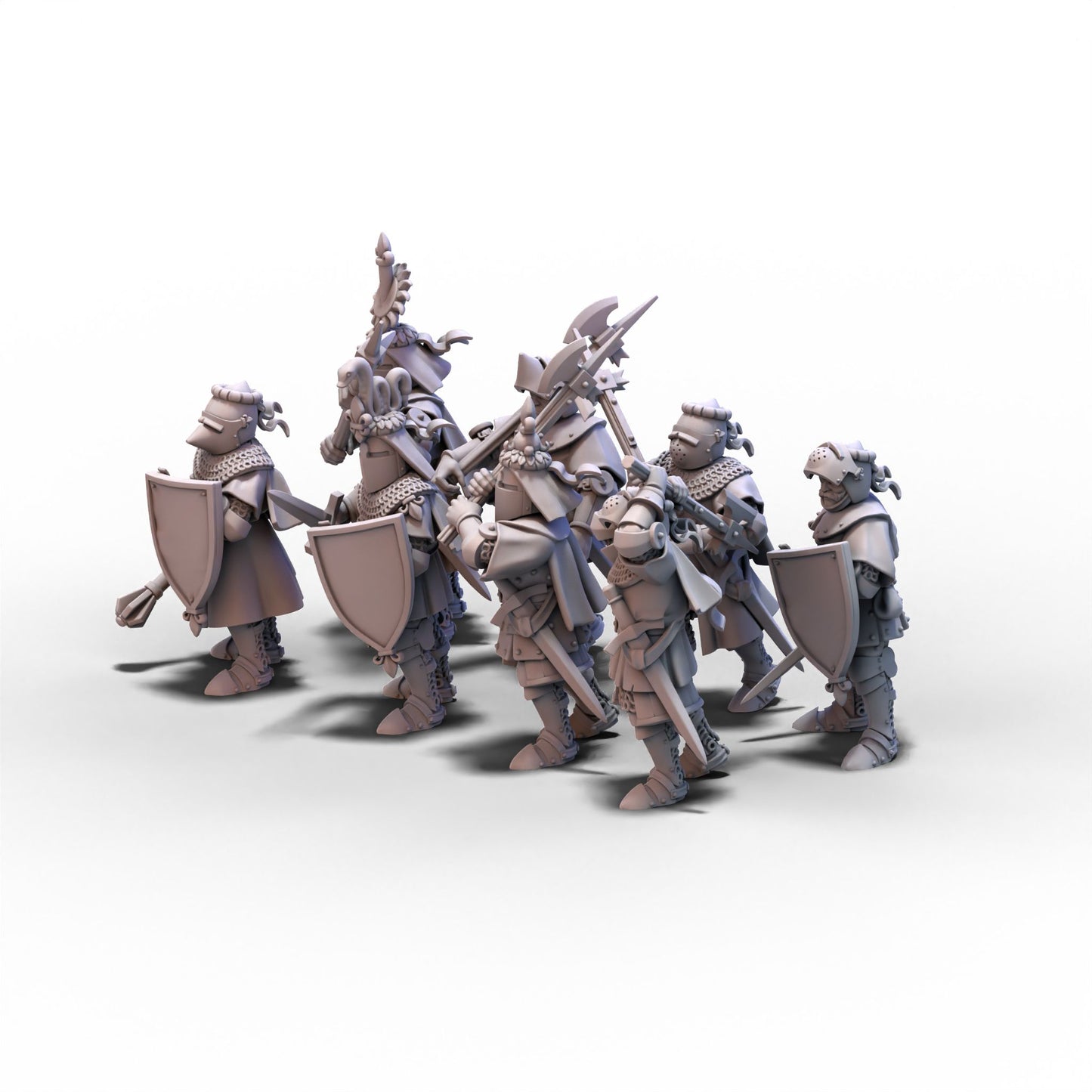 Gallia | Knights of Gallia on Foot | 28mm/32mm