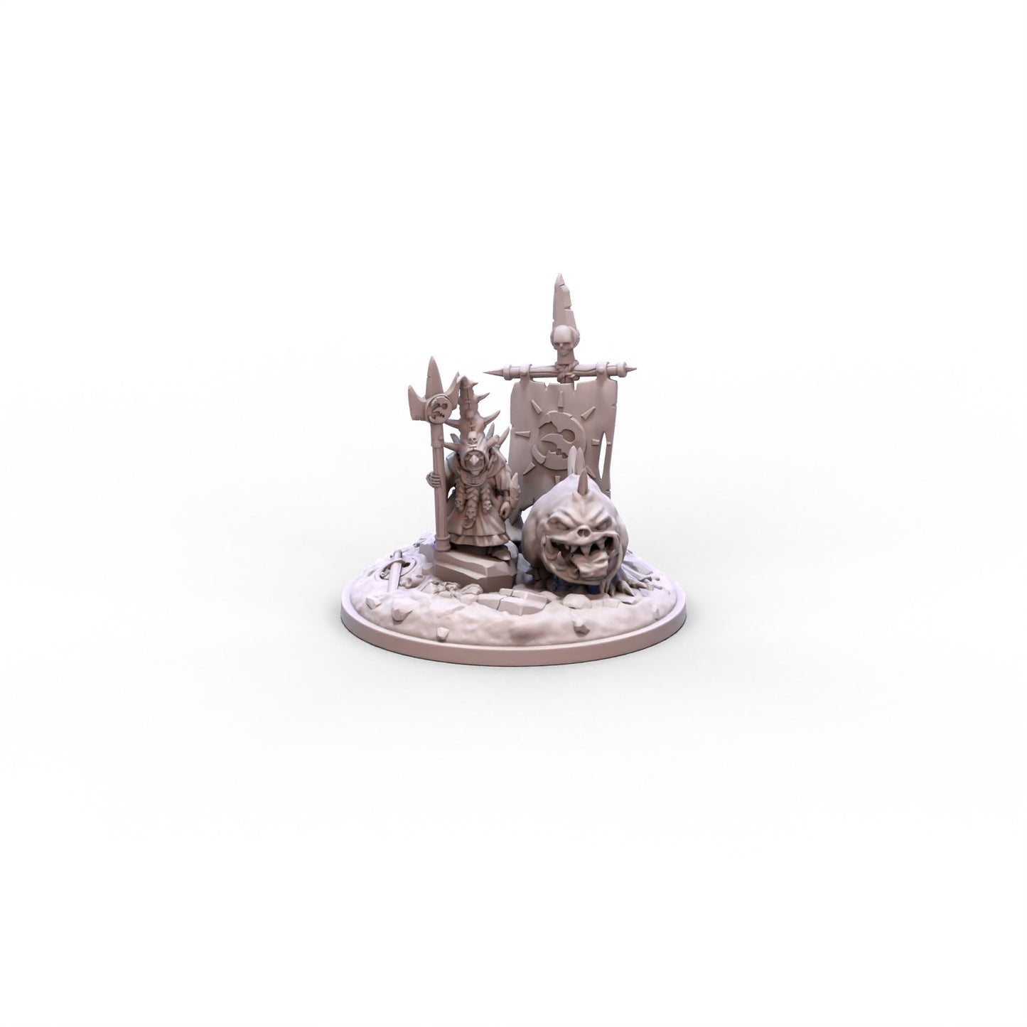 Orcs and Goblins (GSM) | Night Goblin Warboss | 10mm/15mm