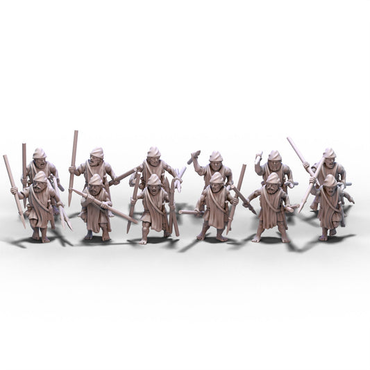 Sparta | Helots | 15mm/28mm miniatures