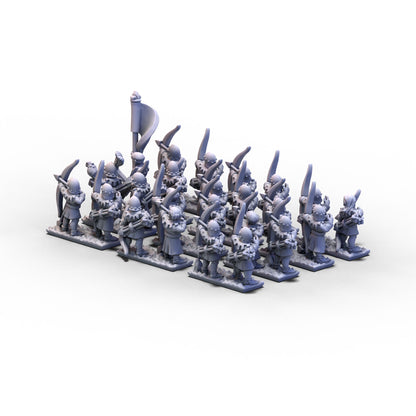 Chivalric Knights | Archers Unit 2 | 10mm/15mm