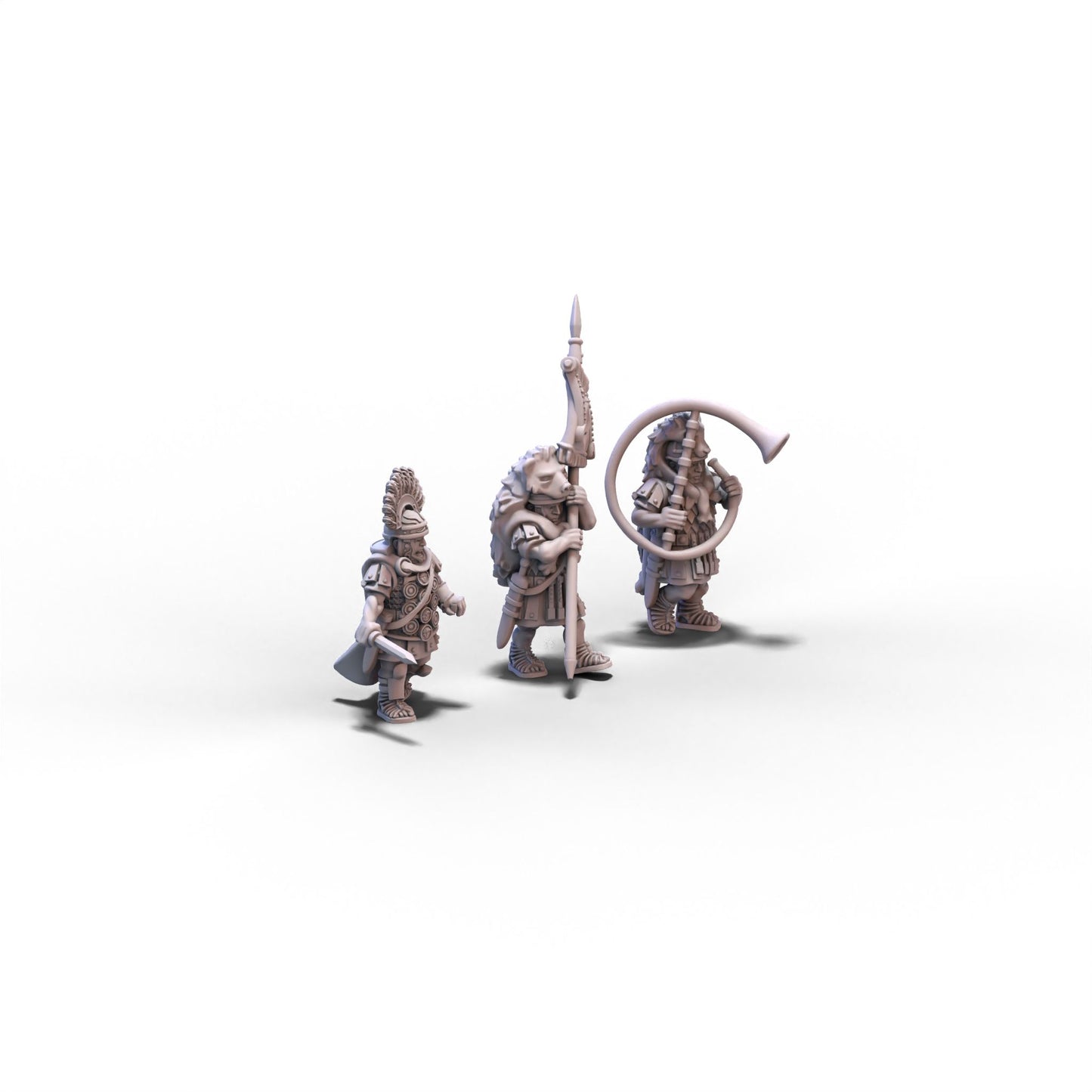 Imperial Rome | Roman Praetorians Command Group | 15mm/28mm miniatures