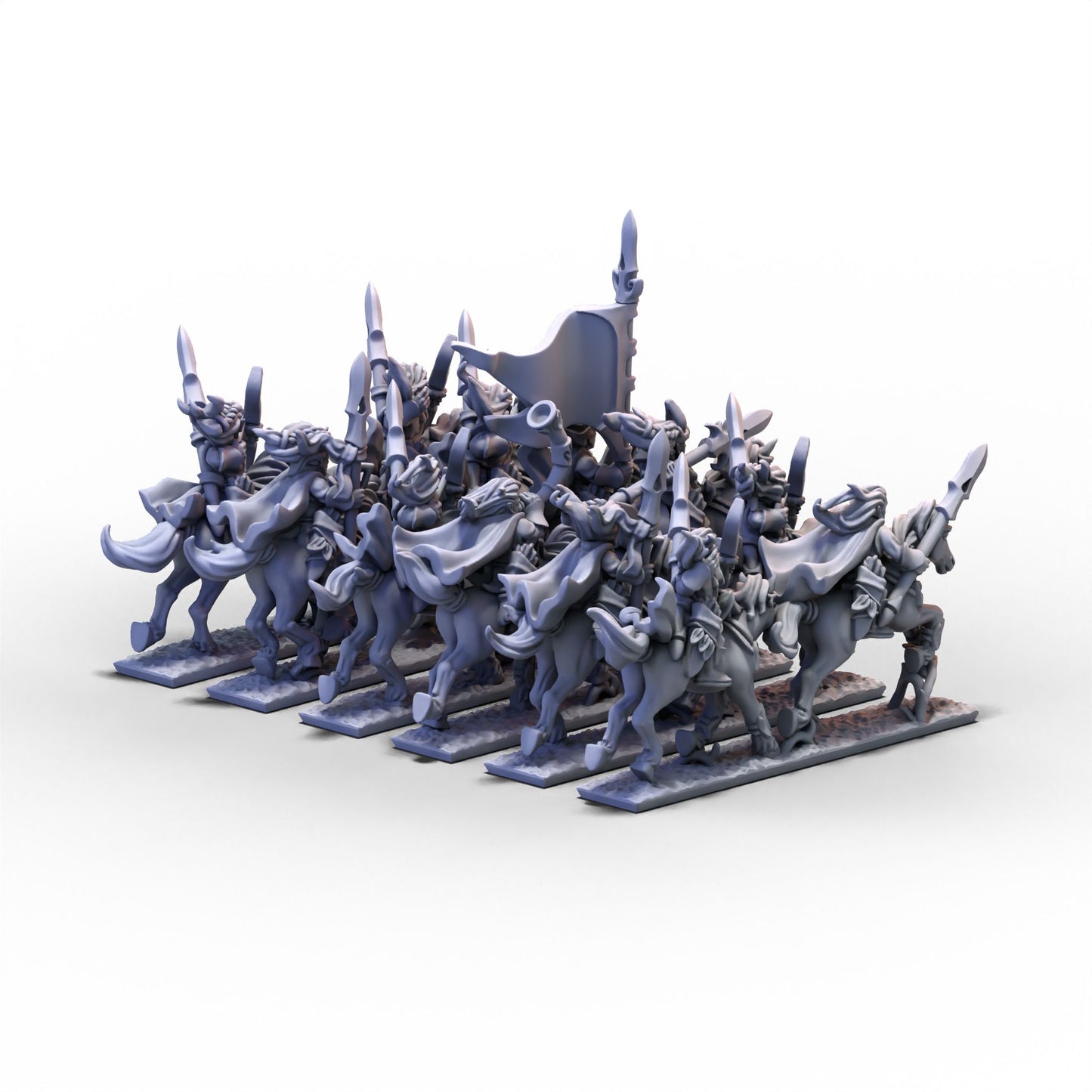 Wood Elves | Light Cavalry Unit 2 | 10mm/15mm