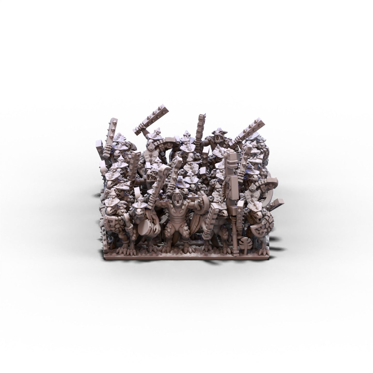 Reptilians | Warrior Infantry Unit 2 | 10mm/15mm