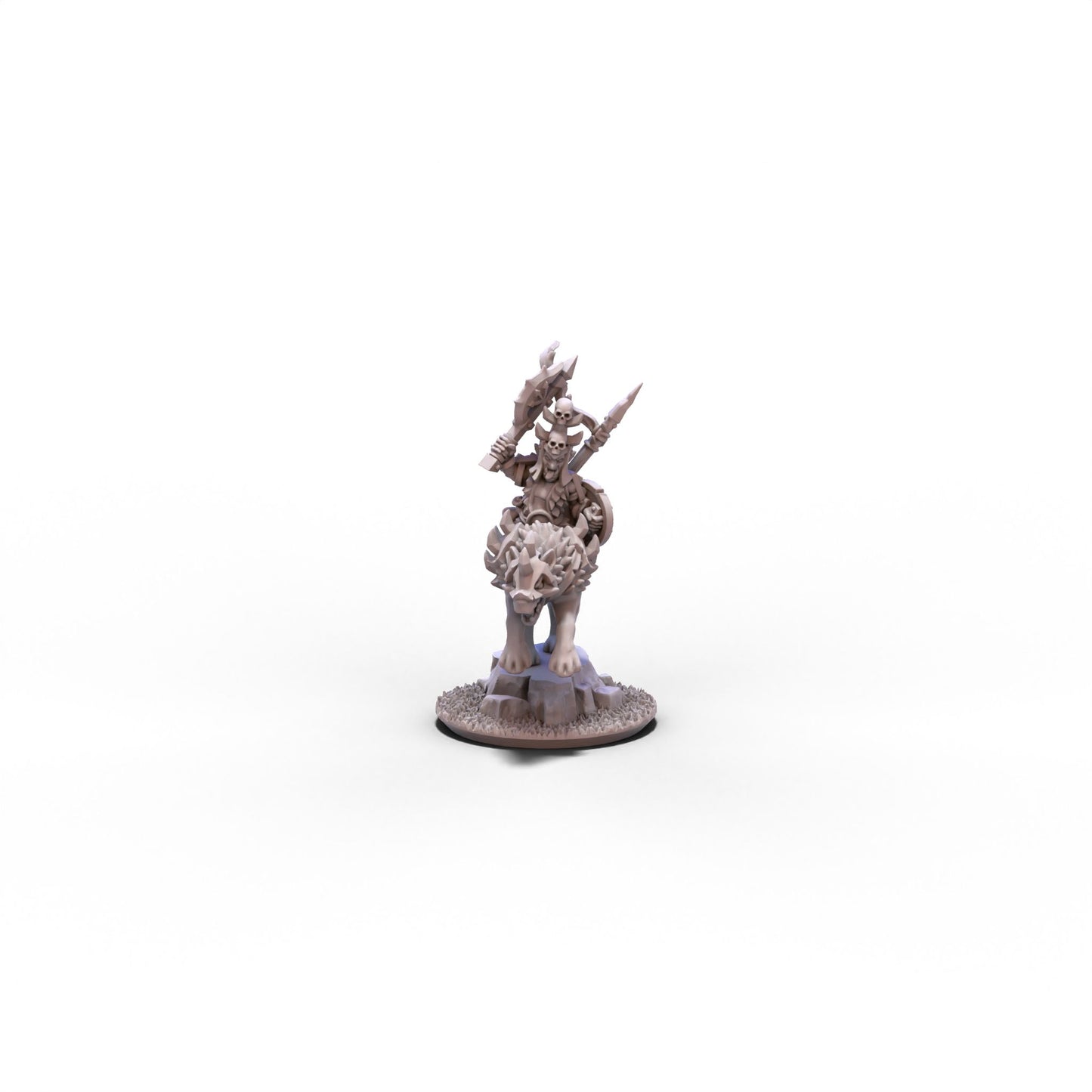 Dwarf Demonsmiths | Hobgoblin Wolf Rider Hero | 10mm/15mm