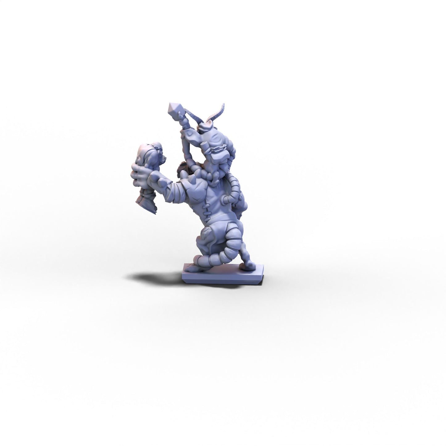 Vermin Clans | Seer on Rat Ogre V1 | 10mm/15mm