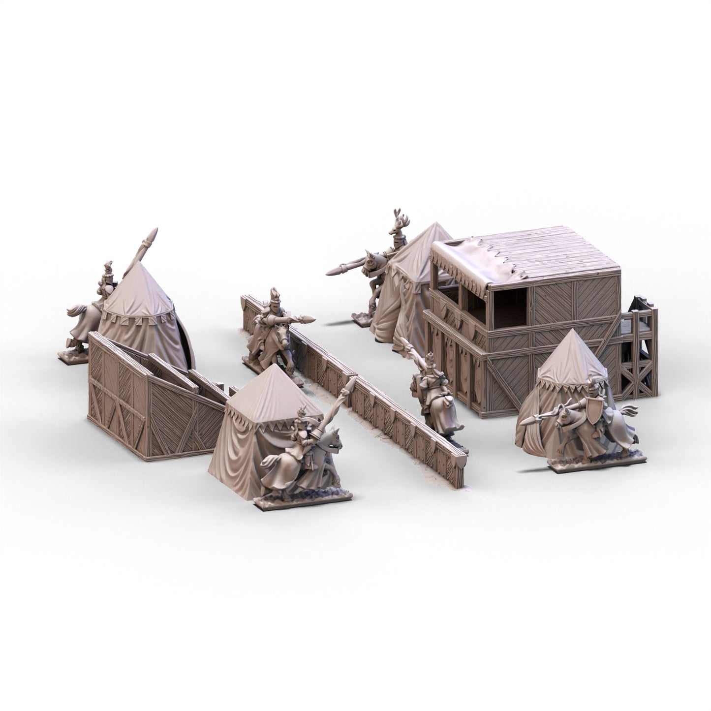 Castle Argent - The Lists / Tiltyard (Jousting set)| 10mm