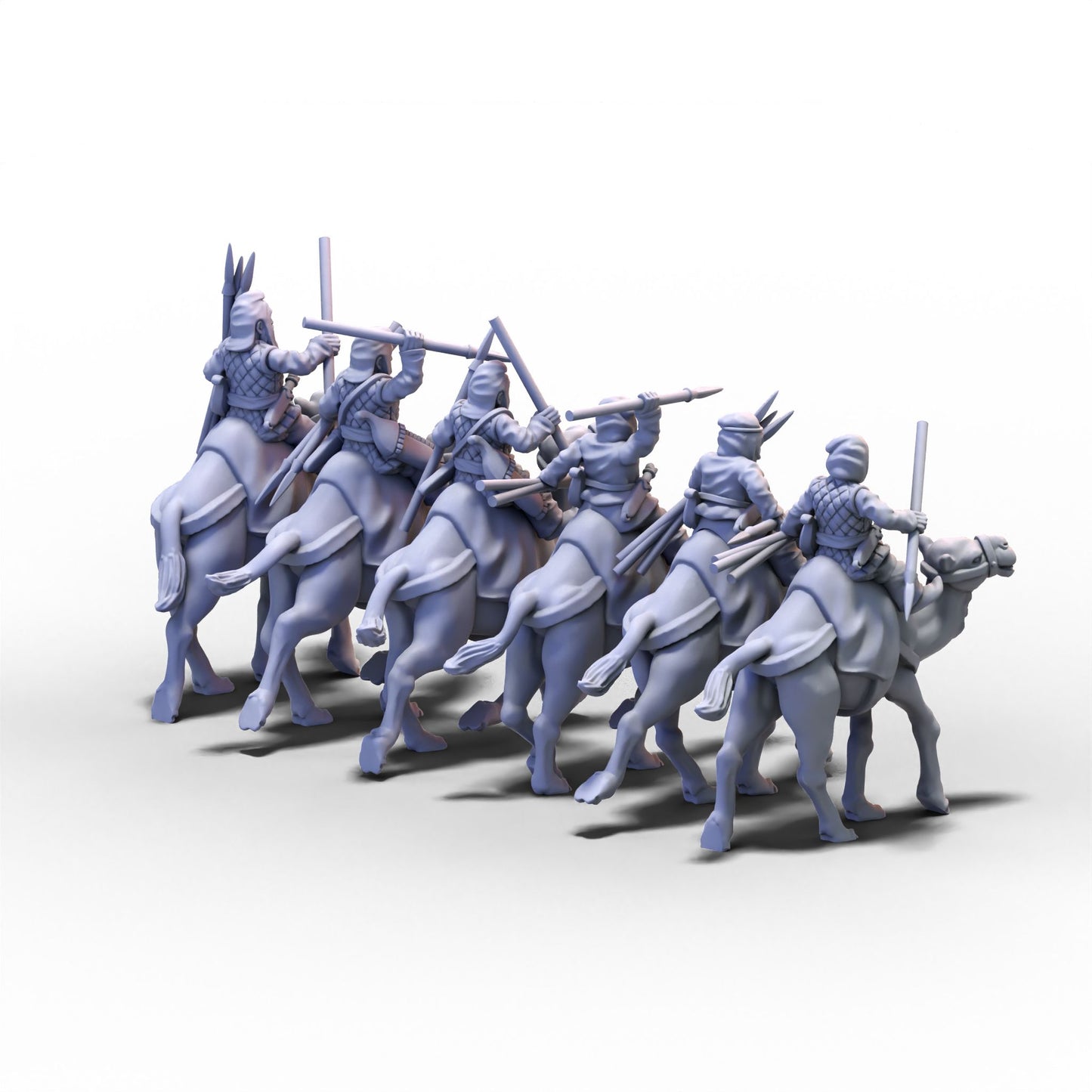 Persia | Persian Dromedary Riders | 15mm/28mm miniatures