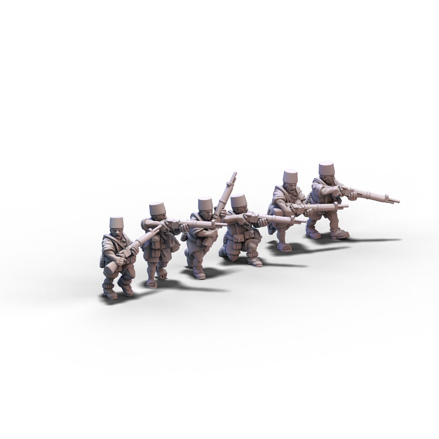 France | Foreign Legion Senegalese Riflemen | 15mm/28mm miniatures