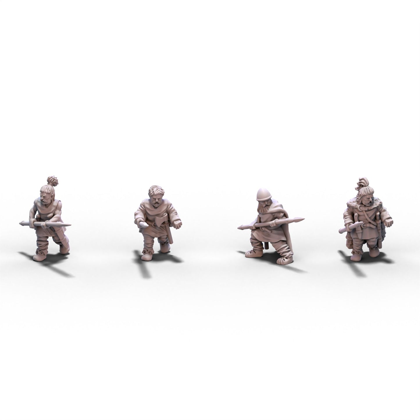 Germanic Tribes | Germanic Warriors (Spear) | 15mm/28mm miniatures