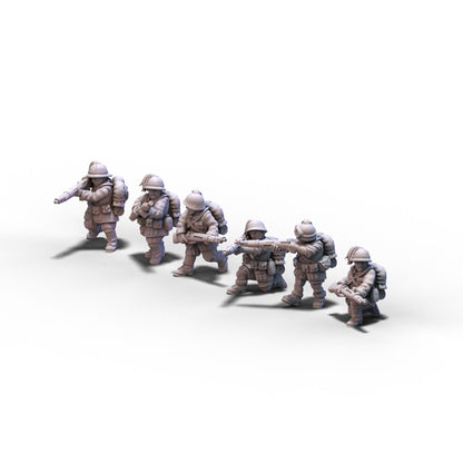 Italy | Riflemen | 15mm/28mm miniatures