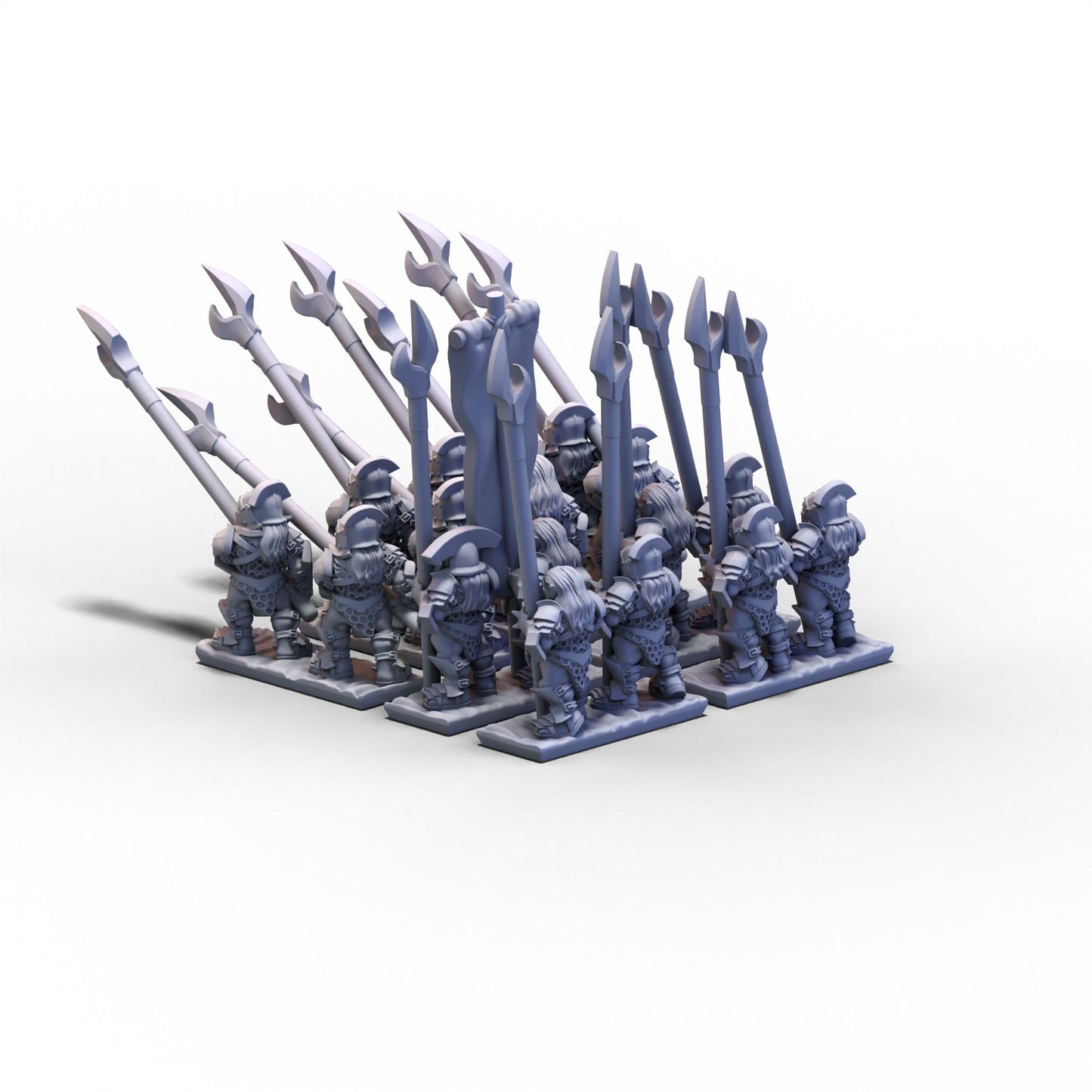 White Hand | Khoru-Kai Pikemen (2 Stands) Unit 2 | 10mm/15mm