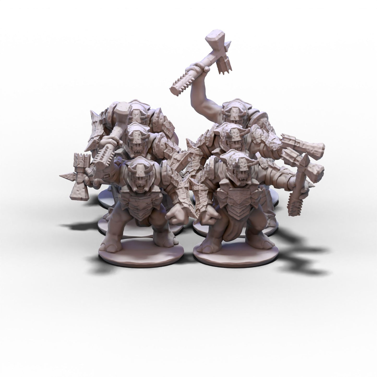 Morghei | Armoured Trolls Unit 2 | 10mm/15mm