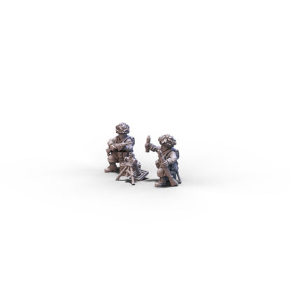 USA | Airborne Light Mortar | 15mm/28mm miniatures