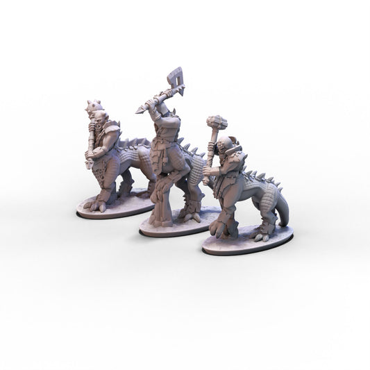 Beastmen | Dragon Ogres Unit | 10mm/15mm