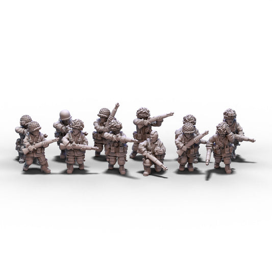 USA | Airborne Riflemen | 15mm/28mm miniatures