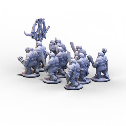 Ogres (GSM) | Bull Ogres (GSM) 2 | 10mm/15mm