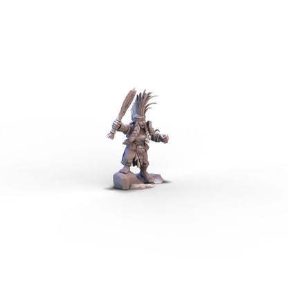 Sons of Ymir | Dwarf Female Demonseeker (Alternative Version) | 28mm/32mm