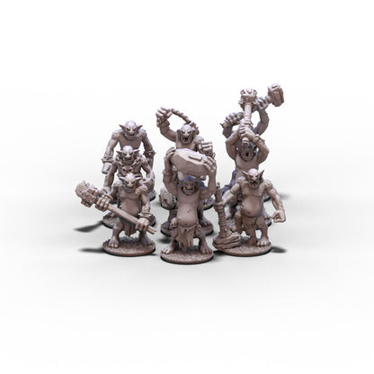 Orcs and Goblins (FD) | Trolls Unit | 10mm/15mm