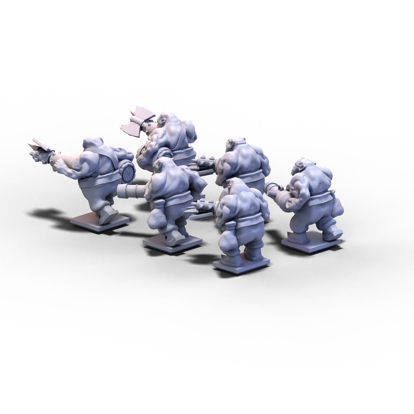 Ogres (AM) | Leadburpers Unit | 10mm/15mm