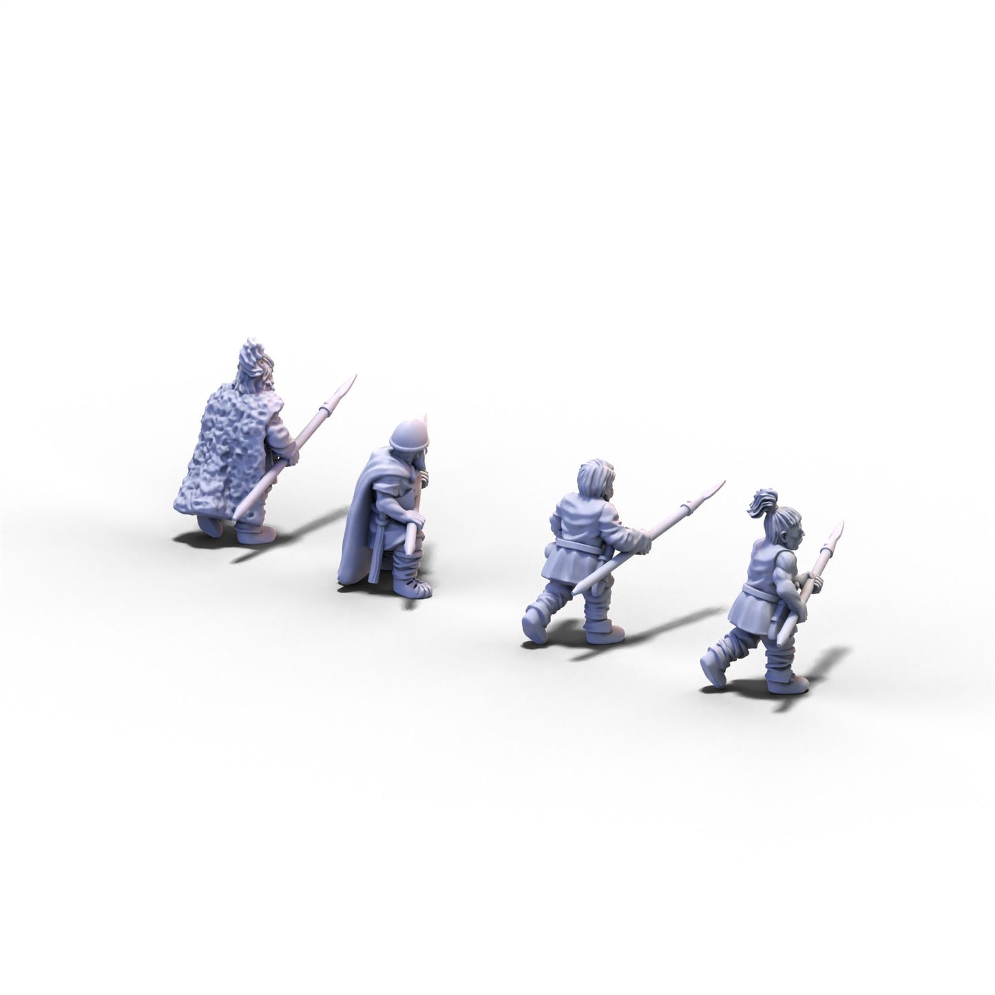 Germanic Tribes | Germanic Warriors (Spear) | 15mm/28mm miniatures