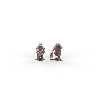 Germany | Afrika Korps Medics | 15mm/28mm miniatures