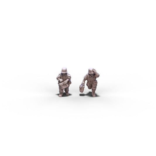 Germany | Afrika Korps Medics | 15mm/28mm miniatures