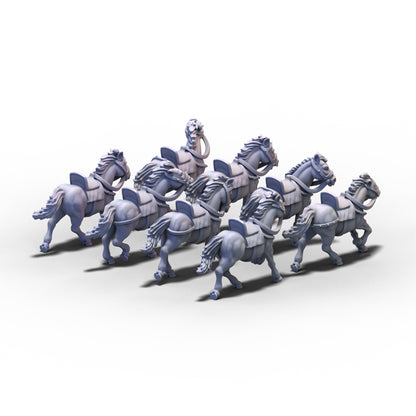 Medieval Light Horses | 15mm/28mm miniatures