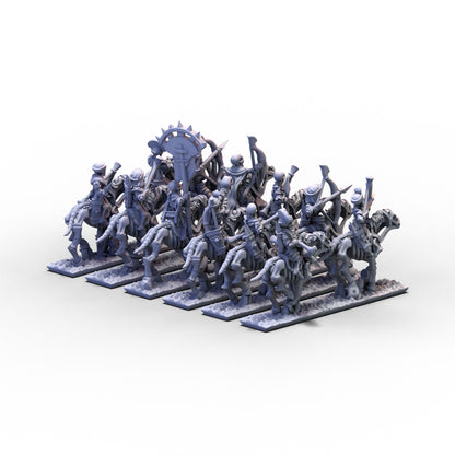 King of Sands | Skeleton Cavalry (Archers) Unit 1 | 10mm/15mm