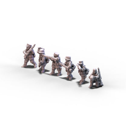 Germany | Riflemen (Alternative Version) | 15mm/28mm miniatures