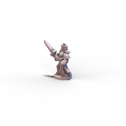 Space Crusaders | Crusaders Captain | 6mm