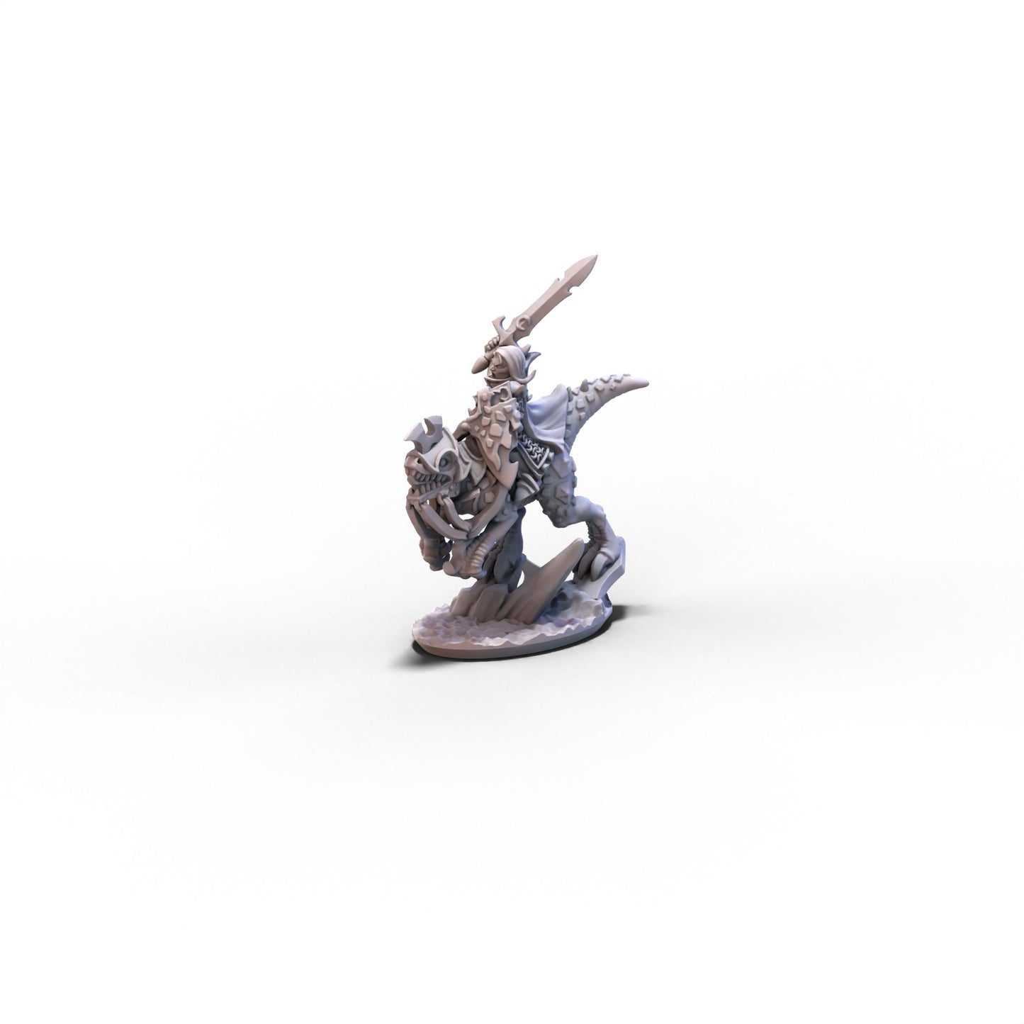 Dire Elves | Mounted Hero | 10mm/15mm