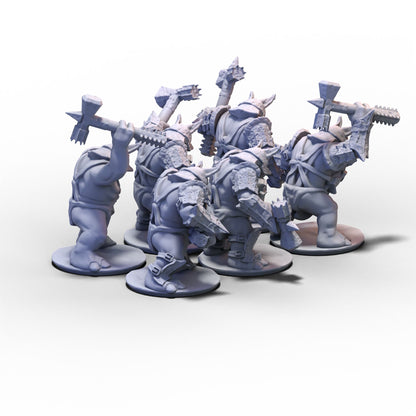 Morghei | Armoured Trolls Unit 2 | 10mm/15mm