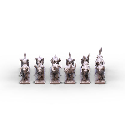 Beastmen | Chaos Hounds Unit 2 | 10mm/15mm