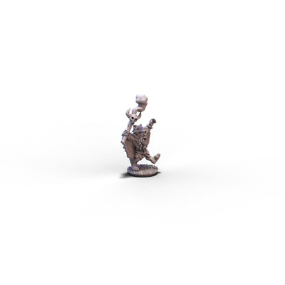 Orcs and Goblins (FD) | Orc Shaman with Wolf Cloak | 10mm/15mm