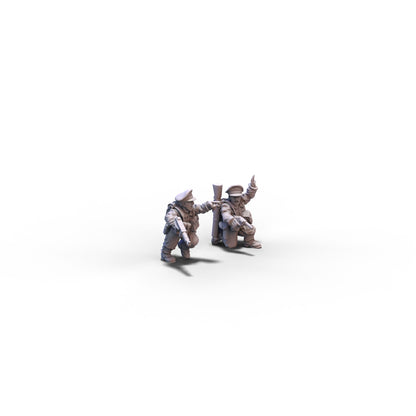 Commonwealth | Officers | 15mm/28mm miniatures