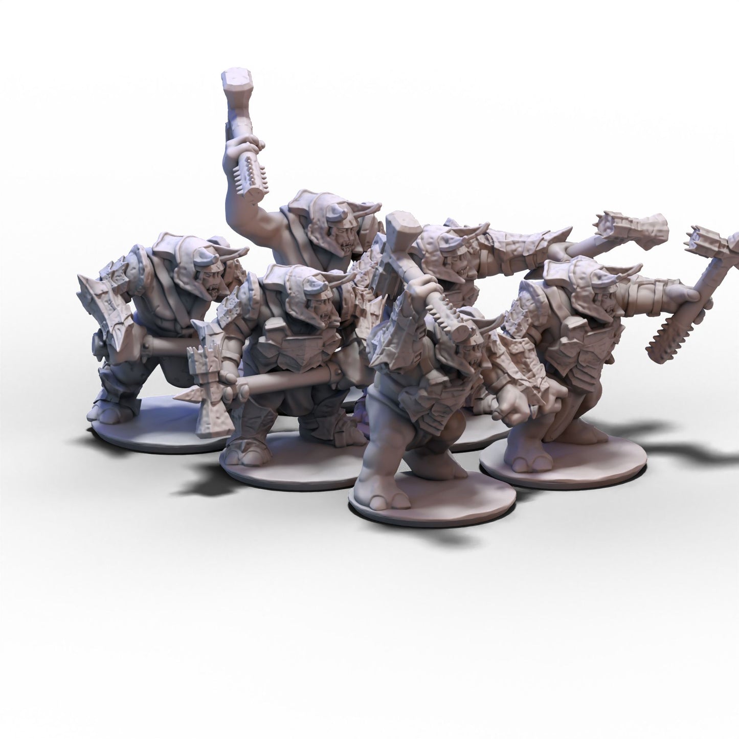 Morghei | Armoured Trolls Unit 2 | 10mm/15mm